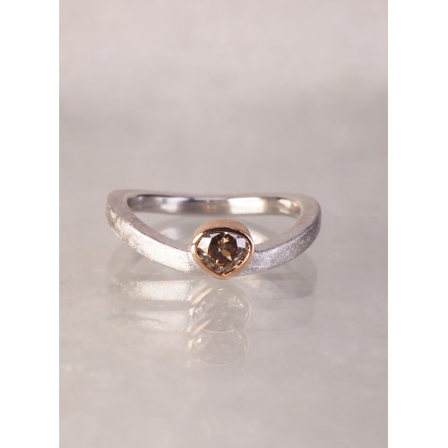 Anillo diamante corazón [especial Gonzalo]
