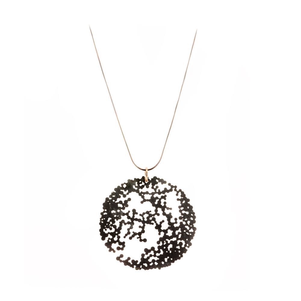 Collar hoja moon necklace | NS-DF1 | VARIS