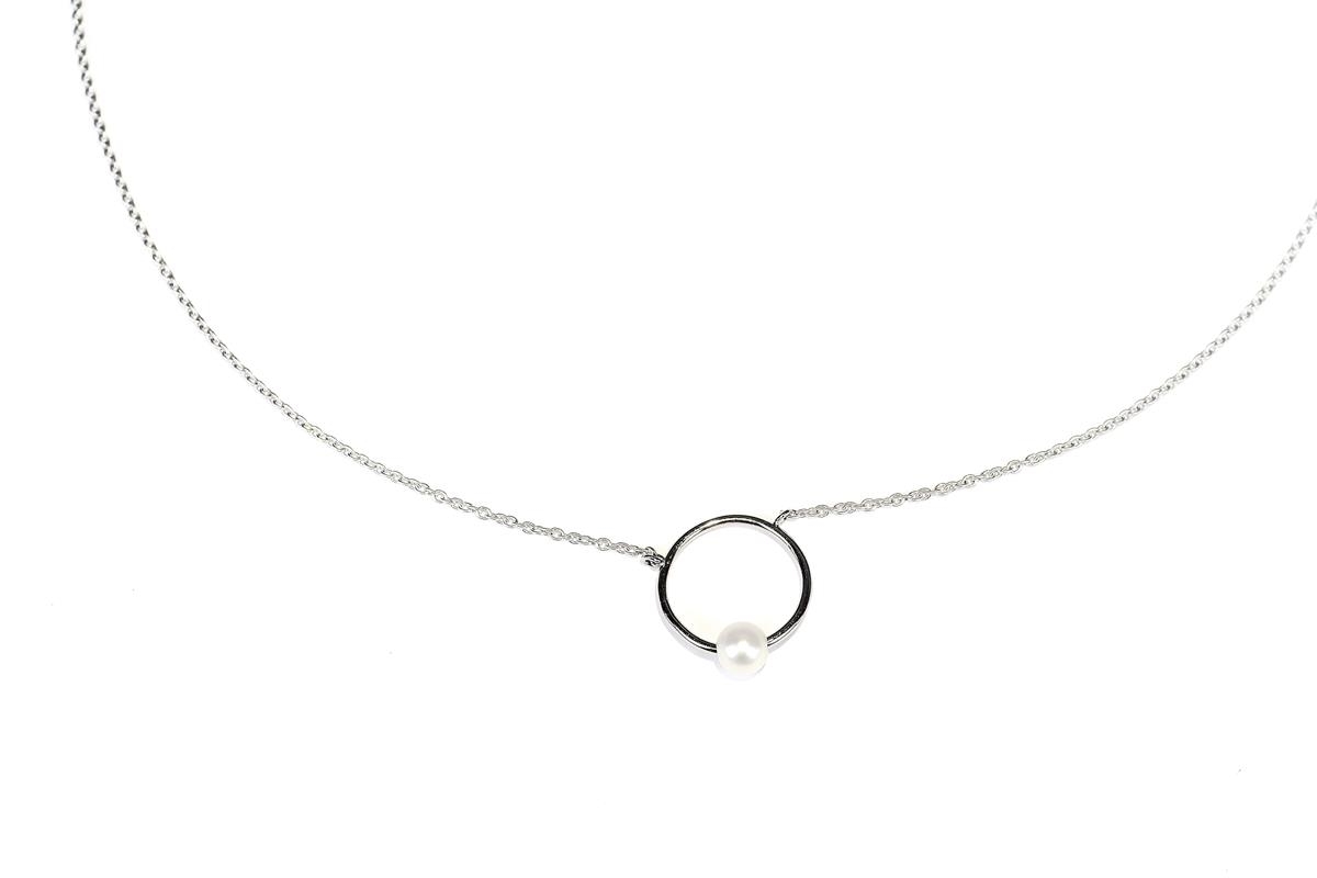 Colgante Sombras minimos Plata de 925 y perla | P236OMINAP